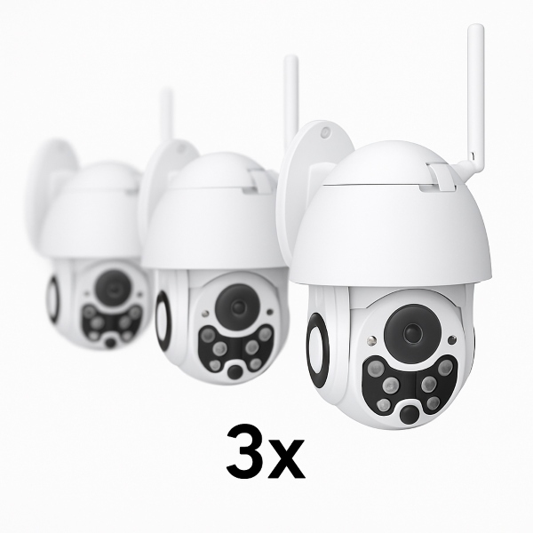 3x Câmara sem fios para interior e exterior | DIGICAM