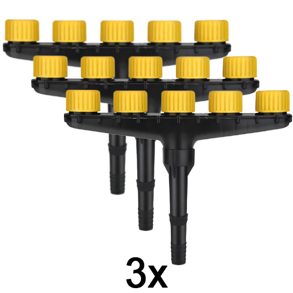 3x Aspersor de Rega Multidirecional | SPRAYMASTER