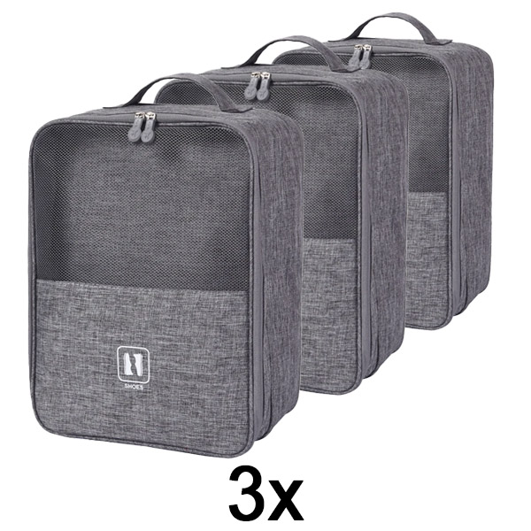 3x Saco de viagem para sapatos | SHOEPACK