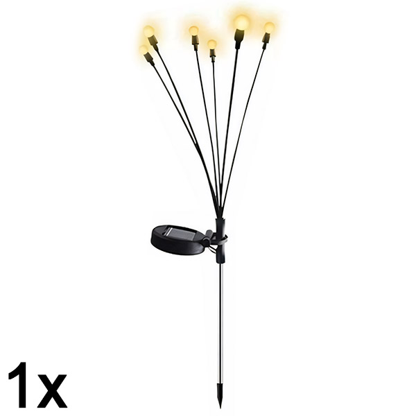 1x Luzes Solares com Dois Modos (6 Lâmpadas) | SOMPEX